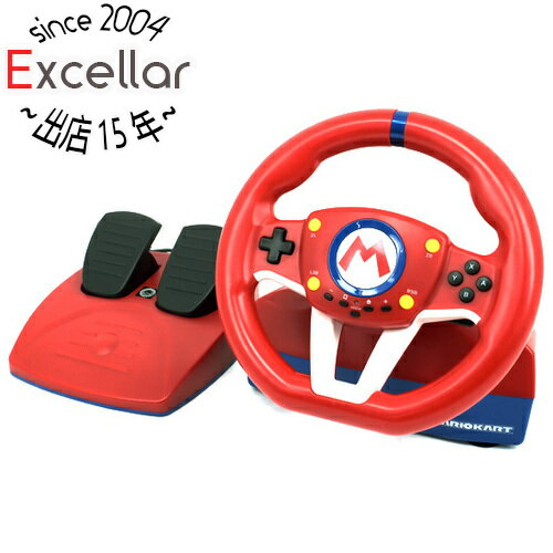 【いつでも2倍！5．0のつく日は3倍！1日も18日も3倍！】【中古】HORI マリオカートレーシングホイール for Nintendo Switch NSW-204 元箱ありのサムネイル