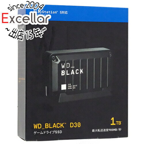 Western Digital製 ゲーム用SSD WD_Black D30 Game Drive SSD WDBATL0010BBK-JESN 1TB Western Digital製 ゲーム用SSD WD_Black D30 Game Drive SSD WDBATL0010BBK-JESN 1TB