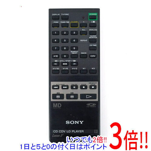Air Conditioners - 【1日と5.0のつく日、18日はポイント3倍！】【中古】SONY オーディオリモコン RMT-101