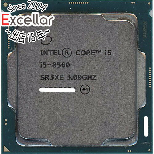 【いつでも2倍！5．0のつく日は3倍！1日も18日も3倍！】【中古】Core i5 8500 3.0GHz 9M LGA1151 65W SR3XE