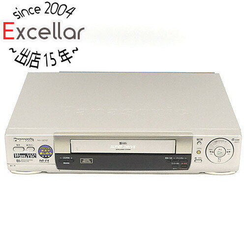 【いつでも2倍!5.0のつく日、18日は3倍!】【中古】Panasonic S-VHS ビデオデッキ NV-SB707