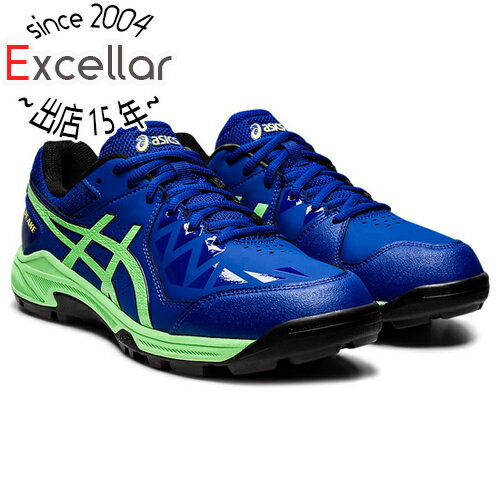 【いつでも2倍！5．0のつく日は3倍！1日も18日も3倍！】asics アシックス 25.0cm ハンドボールシューズ GEL-PEAKE 1113A023 モナコブルー/ブライトライム