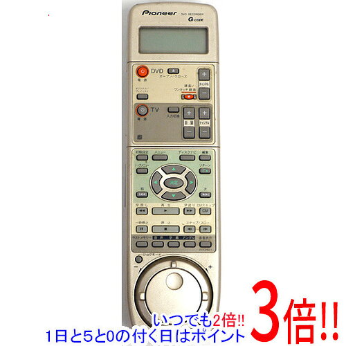 樂天商城 - 【1日と5.0のつく日、18日はポイント3倍！】【中古】Pioneer DVDレコーダーリモコン VXX2621 本体いたみ