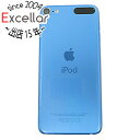 【中古】Apple 第6世代 iPod touch MKH22J/A ブルー/16GB 本体のみ