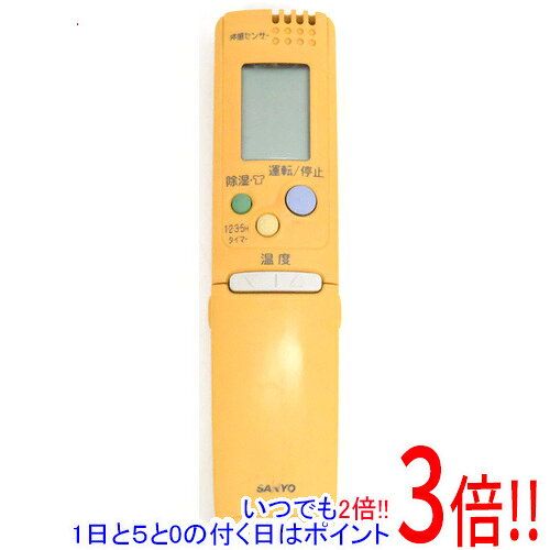 【1日と5.0のつく日、18日はポイント3倍！】【中古】SANYO製 エアコンリモコン RCS-SP1