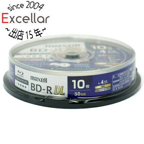 【いつでも2倍!5.0のつく日、18日は3倍!】maxell 録画用ブルーレイディスク BD-R DL 4倍速 10枚組 BRV50WPG.10SP
