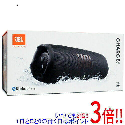 【新品・未使用品】JBL CHARGE5 ba74cb1c-0d9e-42fb-ab57- ブラック【24時間以内に発送】 スピーカー・ウーファー