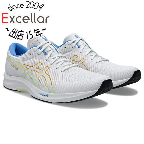 asics アシックス 25.0cm ランニングシューズ メンズ LYTERACER 6 1011B971 ホワイト/アンバー