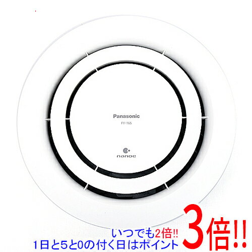 【新品(開封のみ・箱きず・やぶれ)】 Panasonic 天井埋込形ナノイー発生機 エアイー FY-16S
