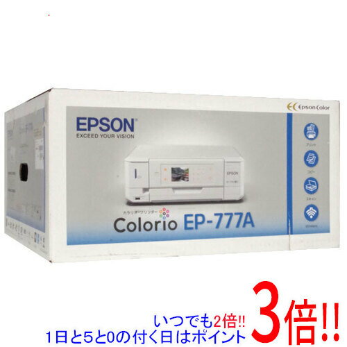 【1日と5.0のつく日、18日はポイント3倍！】EPSON製 マルチフォトカラリオ EP-777A 複合機 未使用
