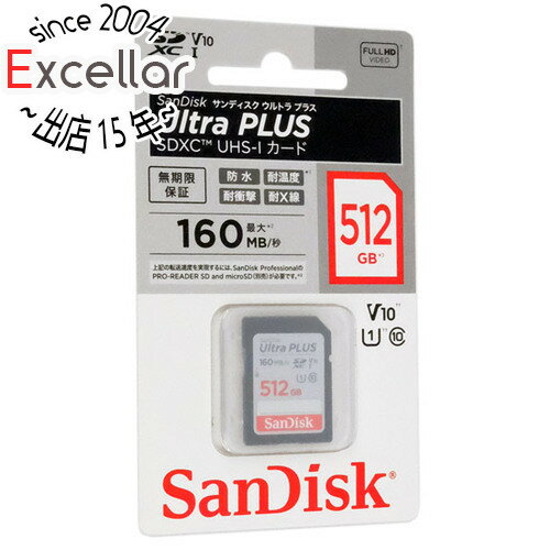 【いつでも2倍!5.0のつく日、18日は3倍!】SanDisk SDXCメモリーカード SDSDUWL-512G-JN3IN 512GB 【いつでも2倍!5.0のつく日、18日は3倍!】SanDisk SDXCメモリーカード SDSDUWL-512G-JN3IN 512GB