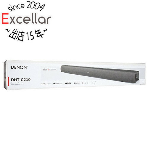 【いつでも2倍!5.0のつく日、18日は3倍!】【中古】DENON サブウーハー内蔵サウンドバー DHT-C210K 未使用 【いつでも2倍!5.0のつく日、18日は3倍!】【中古】DENON サブウーハー内蔵サウンドバー DHT-C210K 未使用