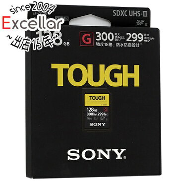 【キャッシュレスで5%還元】SONY製 SDXCメモリーカード TOUGH Class10 128GB SF-G128T