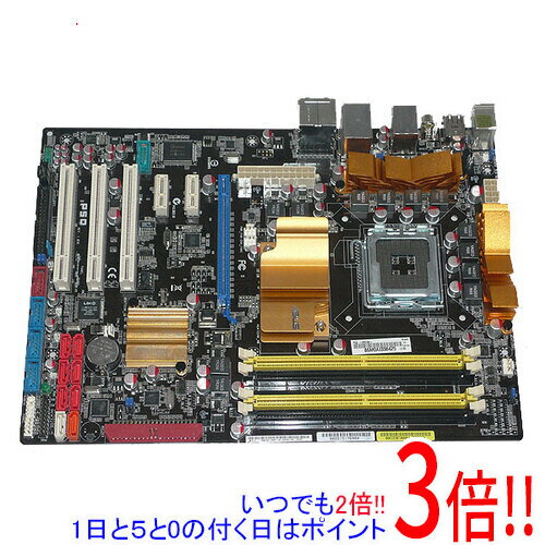 【1日と5.0のつく日、18日はポイント3倍！】【中古】ASUS製 ATXマザーボード P5Q LGA775 いたみ