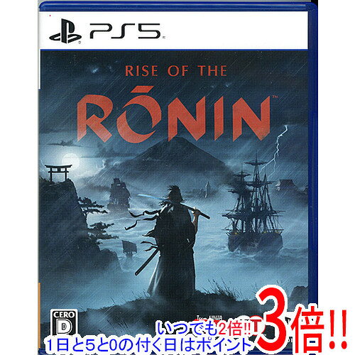 商品名【中古】Rise of the Ronin(ライズオブローニン) PS5商品状態開封済みの中古品です。☆ケース付き！※本商品は、製品の性質上、返品はお受けできませんのでご了承ください。仕様メーカー:SIEジャンル オープンワールドアクションRPGCERO 「D」17歳以上対象プレイ人数 1人ネットワークプレイ人数 〜3人オンライン 対応対応機種:PS5(プレイステーション5)その他※掲載画像は代表画像です。実際の商品と細部が異なる場合がございますので、商品状態につきましては表記の内容をご確認ください。※返品についてはこちらをご覧ください。　