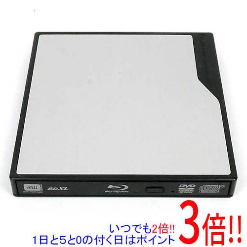 Blu Ray Drive - 【1日と5.0のつく日、18日はポイント3倍！】【中古】Logitec ポータブルBlu-rayドライブ LBD-PMJ6U3VSV 本体のみ