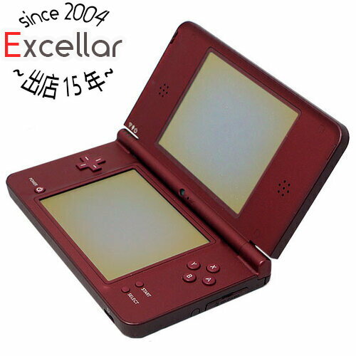 商品名【中古】任天堂 ニンテンドーDSi LL ワインレッド UTL-S-WRA 液晶画面いたみ商品状態 動作確認済みの中古品です。※液晶画面に液晶焼けが見られます。※中古品ですので、傷、汚れ等がございます。ご理解の上、ご検討お願いします。商品説明 広い視野角、大きな画面 ニンテンドーDSi LLの画面は4.2型。 DSを大きな画面で楽しみたいという方のために、『カメラ』、 『音楽プレイヤー』、『DSiメニュー』などの特徴はそのままに、 『大きな画面のDSi』として新しくラインナップに加わりました。 ※ニンテンドーDSiでは、ゲームボーイアドバンス用ソフトはお使いいただけません。また、ゲームボーイアドバンス用スロットに差し込むニンテンドーDS向け周辺機器や、ゲームボーイアドバンスカートリッジとの連動機能は使用できません。 商品名 任天堂　ニンテンドーDSi LL カラー ワインレッド 型番 UTL-S-WRA 基本仕様 液晶サイズ　4.2型 液晶画面　透過型TFTカラー液晶（26万色表示可能） 使用電池　ニンテンドーDSi用ACアダプタ/専用バッテリーパック 対応ソフト ・ニンテンドーDS専用ソフト ・ニンテンドーDSi専用ソフト ・ニンテンドーDSiウェア 入力端子 ・DSカードスロット ・SDメモリーカードスロット ・ACアダプタ接続端子 ・ステレオヘッドホン／マイク接続端子 サイズ 横x縦x厚さ 161.0×91.4×21.2 mm 重さ 約314g 付属品 ※なし。ACアダプタ、タッチペン等ありません。 本体のみとなります。 その他 ※商品の画像はイメージです。その他たくさんの魅力ある商品を出品しております。ぜひ、見て行ってください。※返品についてはこちらをご覧ください。　