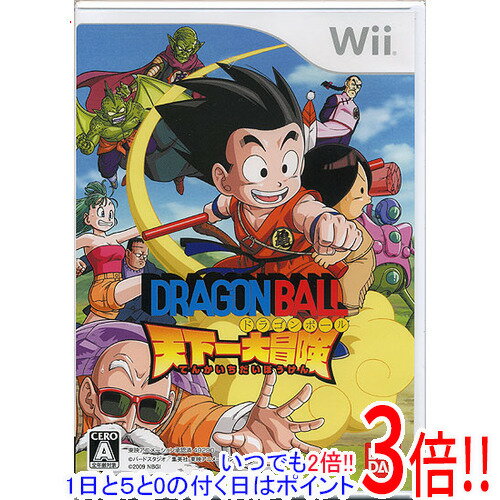 【1日と5.0のつく日、18日はポイント3倍！】ドラゴンボール 天下一大冒険 Wii