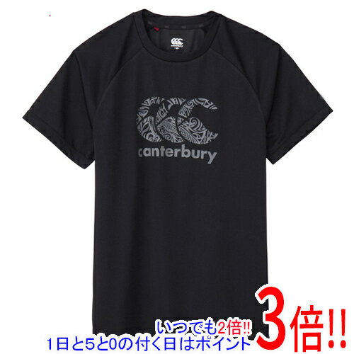 【1日と5.0のつく日、18日はポイント3倍！】CANTERBURY カンタベリー M サイズ トレーニングティー RG325006 ブラック