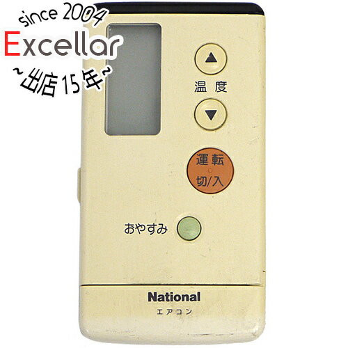 【いつでも2倍！5．0のつく日は3倍！1日も18日も3倍！】【中古】National エアコンリモコン A75C692