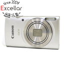 【中古】Canon製 デジカメ IXY 180 シルバー 2000万画素 本体のみ 液晶画面いたみ(2)