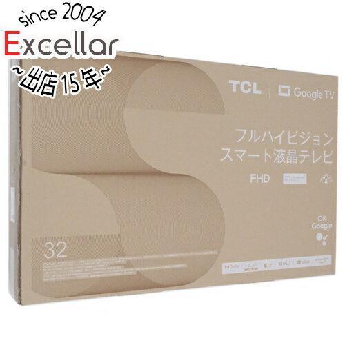 【いつでも2倍!5.0のつく日、18日は3倍!】【中古】TCL 32V型 Google TV搭載 液晶テレビ 32S5401 未使用 【いつでも2倍!5.0のつく日、18日は3倍!】【中古】TCL 32V型 Google TV搭載 液晶テレビ 32S5401 未使用