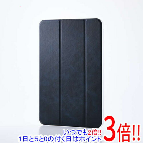 樂天商城 - 【1日と5.0のつく日、18日はポイント3倍！】ELECOM iPad(A16) フラップケース 薄型軽量 背面クリア 2アングル TB-A25RWVNV ネイビー
