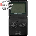 【中古】任天堂 ゲームボーイアドバンスSP オニキスブラック 本体のみ バッテリーなし・液晶画面いたみ
