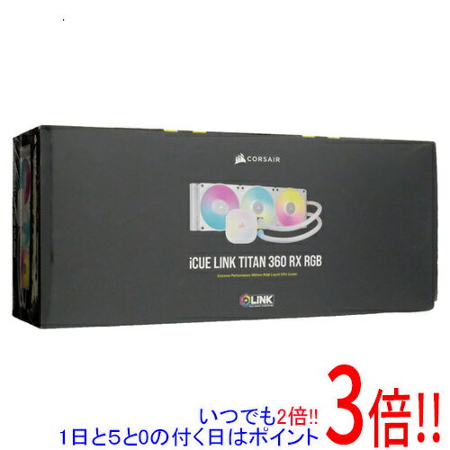 ��1����5.0�ΤĤ�����18���ϥݥ����3�ܡ���Corsair iCUE LINK TITAN 360 RX RGB WHITE CW-9061021-WW �ۥ磻��