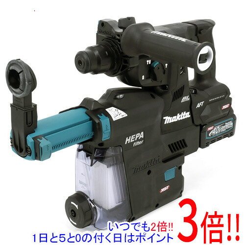 商品名マキタ 充電式ハンマドリル HR001GDXVB 黒商品状態新品※ケース・付属品完備当店では電動工具に関しましての初期不良の対応期間を2週間と定めさせて いただいております。それ以降の使用に関しましての不良は当店で対応致しかねます。プロ用の専門工具となる為、メーカーでの保証がございません。予めご了承の上、ご購入の検討をお願い致します。型番HR001GDXVB [黒]仕様シャンク：SDSプラスシャンク、穴あけ能力:28mm[コンクリート]回転数：0〜980[回転/分]打撃数：0〜5,000[回/分]1充電あたりの作業量（目安）：約75本[コンクリート・圧縮強度40Mpaφ10.5・深さ60mm](BL4025使用時)本機寸法：長さ578×幅102×高さ313mm質量：5.3kg(バッテリ含む)バッテリBL4025×2本・充電器DC40RA・ケース付備考PSマークの種類 PSEマーク届出事業者名 株式会社マキタその他※掲載画像は代表画像です。実際の商品と細部が異なる場合がございますので、商品状態につきましては表記の内容をご確認ください。※返品についてはこちらをご覧ください。　