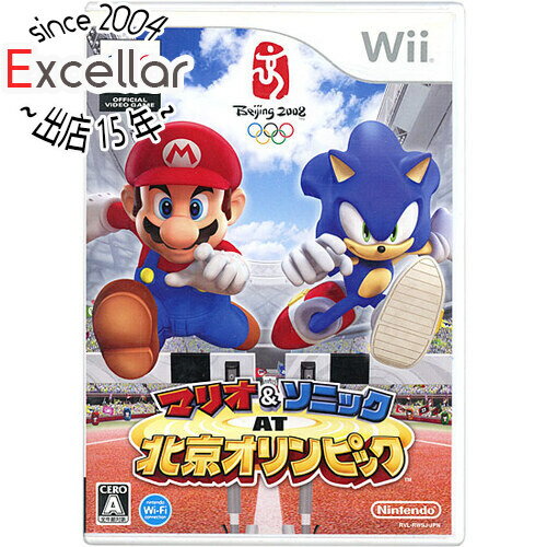 【いつでも2倍！5．0のつく日は3倍！1日も18日も3倍！】【中古】マリオ＆ソニック AT 北京オリンピック Wii ディスク傷