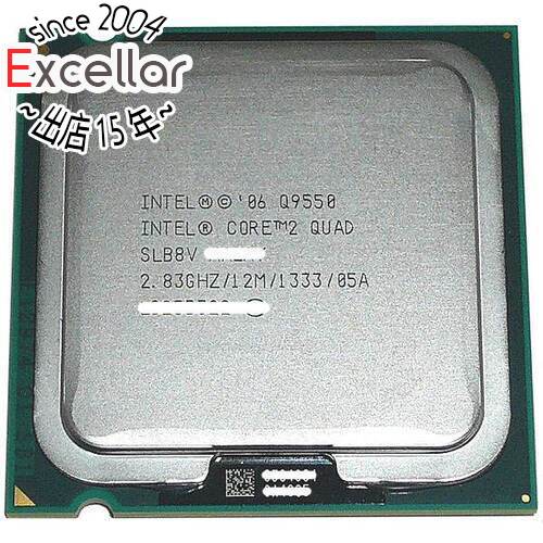 【いつでも2倍！5．0のつく日は3倍！1日も18日も3倍！】【中古】Core 2 Quad Q9550 2.83GHz FSB1333MHz LGA775 45nm …