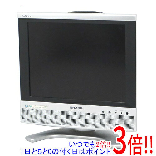 商品名【中古】SHARP 13V型 液晶テレビ AQUOS LC-13S4 シルバー 本体のみ 本体いたみ商品状態動作確認済みの中古品です。※中古品のため、使用感や傷、汚れ等がある場合がございます。※本体の背面の取っ手に割れが見られます。型番LC-13S4-S仕様メーカー:SHARP(シャープ)画面サイズ 13 インチ画素数 640x480輝度 500 cd/m2接続端子 D端子入力 D2カラー:シルバーサイズ:幅×高さ×奥行 323×344×181(mm)重量 3.9kg付属品※リモコン、ACアダプターはありません。※付属品なし。本体のみとなります。ご確認のうえご検討ください。その他※掲載画像は代表画像です。実際の商品と細部が異なる場合がございますので、商品状態につきましては表記の内容をご確認ください。※返品についてはこちらをご覧ください。　