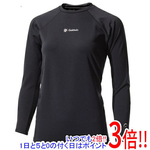 Goldwin ゴールドウイン XLサイズ C3fit アドバンスウォーム ロングスリーブ ブラック(BK) GCW00312