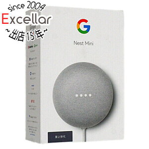 【いつでも2倍！5．0のつく日は3倍！1日も18日も3倍！】【中古】Google スマートスピーカー Nest Mini GA00638-JP Chalk 未使用