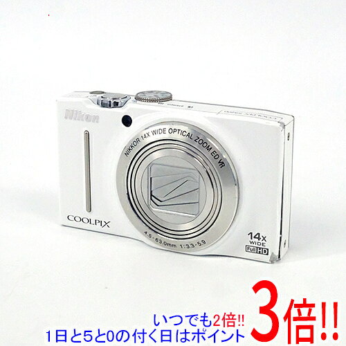 Nikon　デジカメ COOLPIX S8200　ホワイト/1610万画素　本体のみ　本体・液晶画面いたみ 楽天市場】COOLPIX S8200の通販