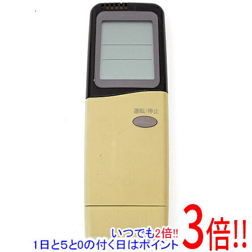 【1日と5.0のつく日、18日はポイント3倍！】【中古】SANYO製 エアコンリモコン RCS-LSKI1V 電池カバーなし