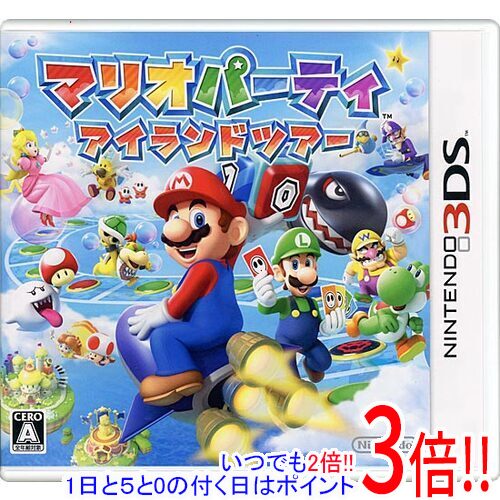 商品名【中古】マリオパーティ アイランドツアー 3DS商品状態開封済みの中古品です。☆ケース付き！※本商品は、製品の性質上、返品はお受けできませんのでご了承ください。仕様メーカー：任天堂[ジャンル]パーティ[対応機種]ニンテンドー3DS[プレイ人数]1〜4人[CERO]A (全年齢対象)その他※掲載画像は代表画像です。実際の商品と細部が異なる場合がございますので、商品状態につきましては表記の内容をご確認ください。※返品についてはこちらをご覧ください。　
