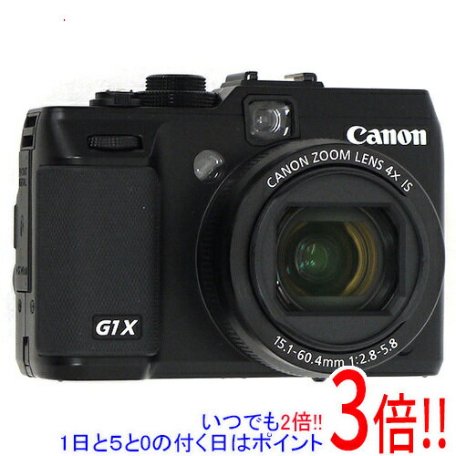 【1日と5.0のつく日、18日はポイント3倍！】【中古】Canon製 PowerShot G1 X 1430万画素 本体のみ