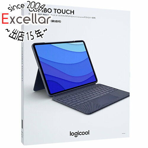 【いつでも2倍！5．0のつく日は3倍！1日も18日も3倍！】【中古】ロジクール iPad Pro 12.9インチ用 トラックパッド＆キーボード一体型ケース COMBO TOUCH iK1275GRAr 訳あり 元箱あり