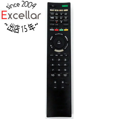【いつでも2倍!5.0のつく日、18日は3倍!】【中古】SONY テレビ用リモコン RM-JD024 本体いたみ 【いつでも2倍!5.0のつく日、18日は3倍!】【中古】SONY テレビ用リモコン RM-JD024 本体いたみ