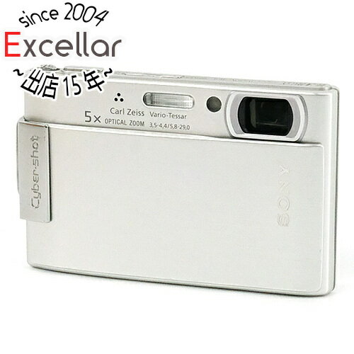 【いつでも2倍!5.0のつく日、18日は3倍!】【中古】SONY製 Cyber-shot DSC-T200 シルバー 810万画素 液晶画面いたみ 【いつでも2倍!5.0のつく日、18日は3倍!】【中古】SONY製 Cyber-shot DSC-T200 シルバー 810万画素 液晶画面いたみ
