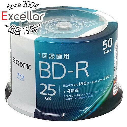 【いつでも2倍!5.0のつく日、18日は3倍!】【新品訳あり(箱きず・やぶれ)】 SONY ブルーレイディスク 50BNR1VJPP4 BD-R 4倍速 50枚組 【いつでも2倍!5.0のつく日、18日は3倍!】【新品訳あり(箱きず・やぶれ)】 SONY ブルーレイディスク 50BNR1VJPP4 BD-R 4倍速 50枚組