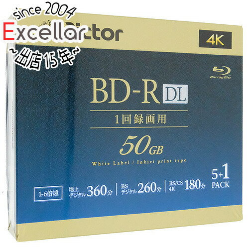 【いつでも2倍!5.0のつく日、18日は3倍!】Victor製 ブルーレイディスク VBR260RP6J5 6枚組 【いつでも2倍!5.0のつく日、18日は3倍!】Victor製 ブルーレイディスク VBR260RP6J5 6枚組