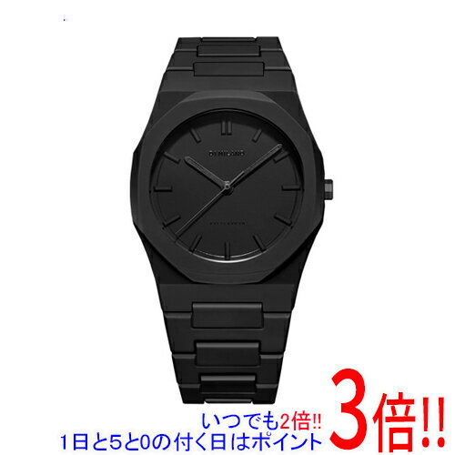 【1日と5.0のつく日、18日はポイント3倍！】D1 MILANO 腕時計 ポリカーボン シャドウ PCBJ10 ブラック
