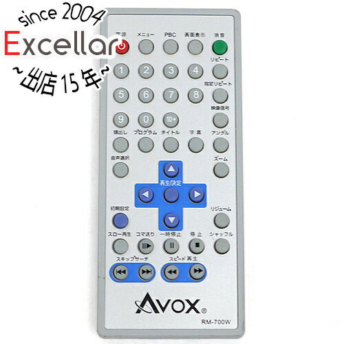 楽天市場】avox dvdプレーヤー リモコンの通販 楽天市場】avox dvdプレーヤー リモコンの通販