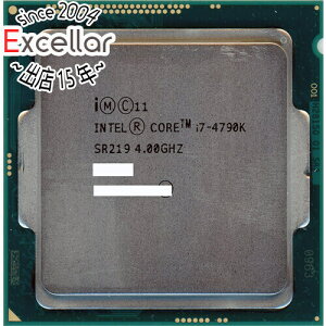 【中古】Core i7 4790K 4GHz LGA1150 SR219