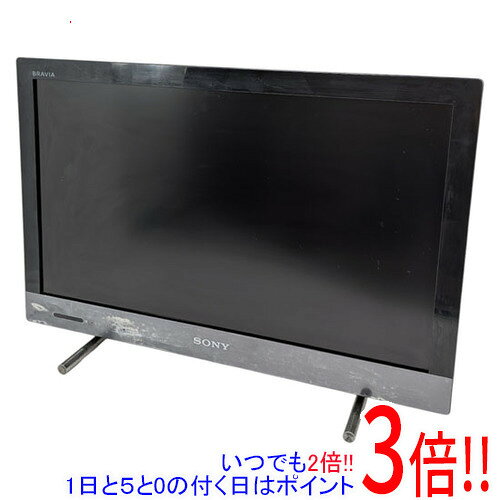 【中古】SONY 22V型 LED液晶テレビ BRAVIA KDL-22EX420 (B) ブラック リモコンなし 本体いたみ