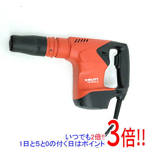 【1日と5.0のつく日、18日はポイント3倍！】HILTI 電動コンクリートブレーカー 100V スターターキット TE500-X