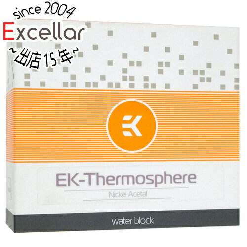 【いつでも2倍！5．0のつく日は3倍！1日も18日も3倍！】【新品訳あり(箱きず・やぶれ)】 EK Water Blocks ウォーターブロック EK-Thermosphere Acetal+Nickel